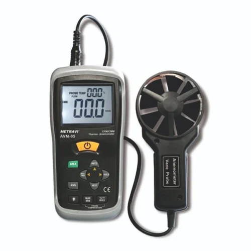 Digital Thermo Anemometer with CMM and CFM
