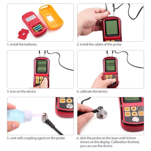 Digital Ultrasonic Thickness Gauge