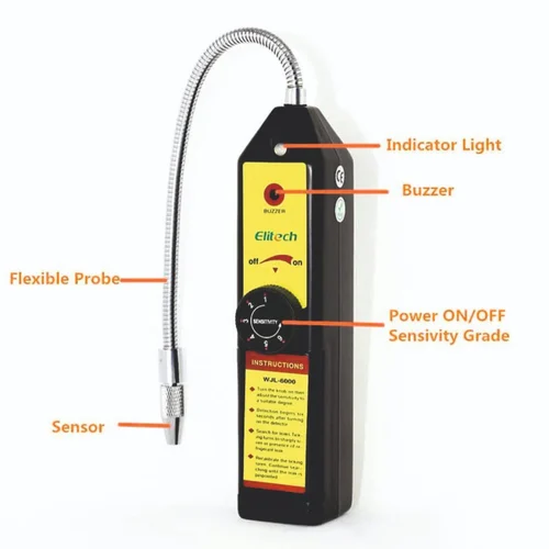 Halogen Gas Leak Detector