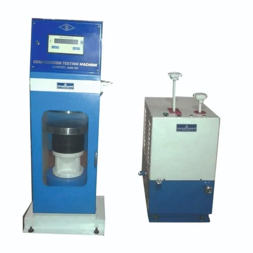 Digital Compression Testing Machine Plate Power Pack Model 2000 kN