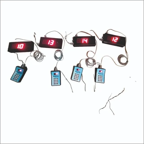 4 Counter Display Token Dispenser System