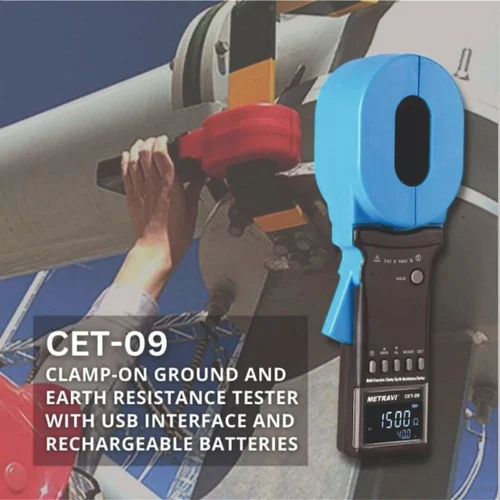 Clamp-on Ground Resistance Tester