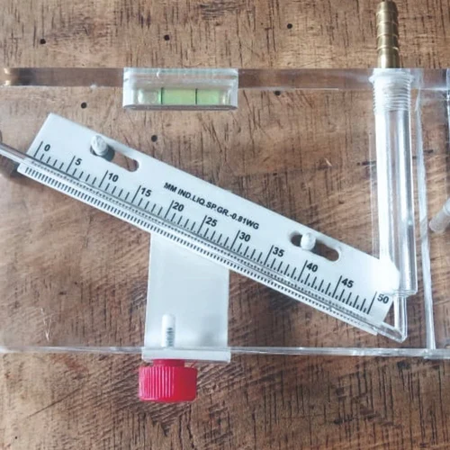 Inclined U Tube Manometers